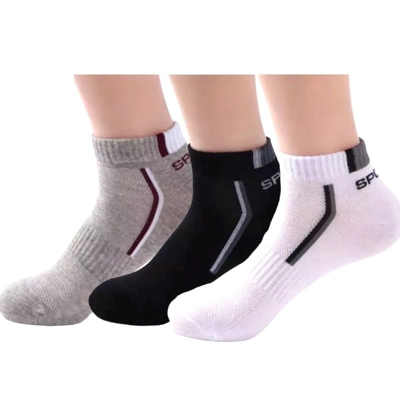 MATA ถุงเท้าข้อสั้นสําหรับบุรุษและสตรี (NEW SPORT Stripes)