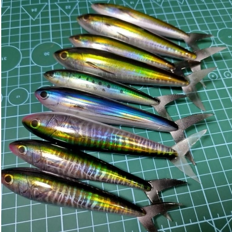 Andeman Tuna Bait 40 gr, 60 gr, 80 gr, 100 gr, 150 gr, 200 gr และ 300 gr / วัสดุไม้