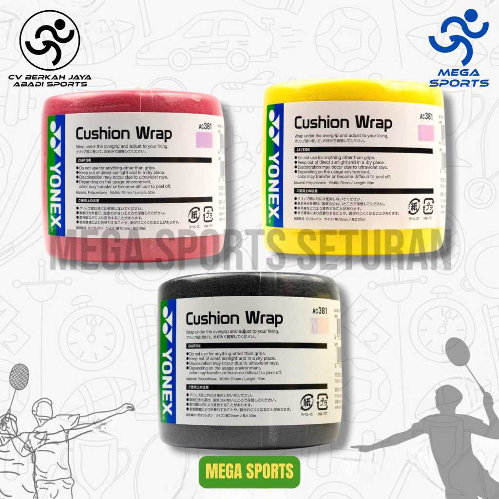 YONEX CUSION WRAP AC381YX JAPAN ORIGINAL 100%