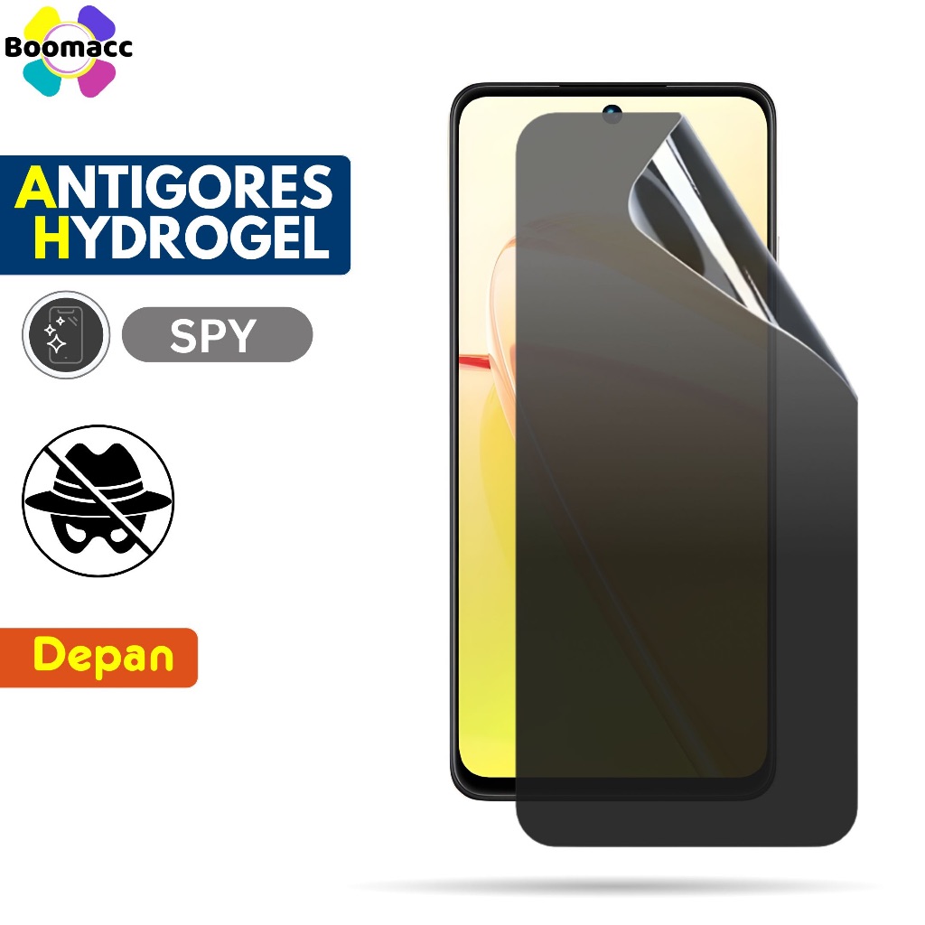 ANTI-SCRATCH HYDROGEL ANTI-SPY REALME 14 14T 13 13 PRO 13 PRO PLUS NOTE 60 GT6 GT7 GT7T PRO P3 5GGUA