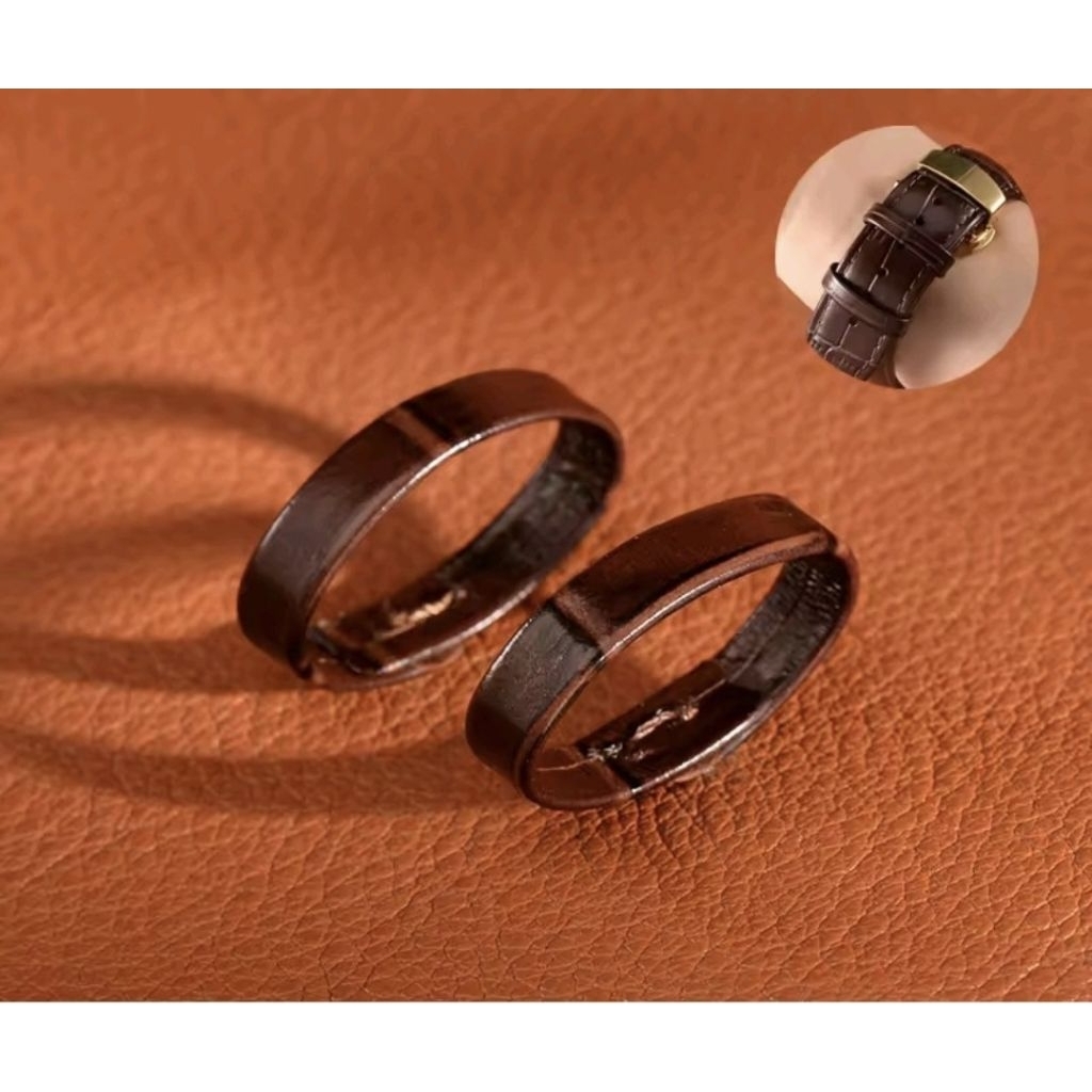 FF 10MM - 12MM LEATHER ring strap watch ORIGINAL