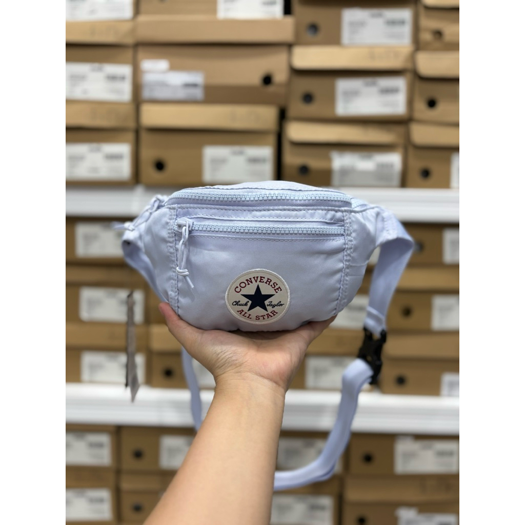 CONVERSE GO 2 SLING BLUEBER CON27417 WAIST BAG SHOULDER BAG ORIGINAL SLING BAG