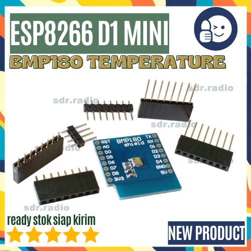 WeMos ESP8266 D1 Mini BMP180 อุณหภูมิ/ความดัน Barometic/ระดับความสูง Shield สําหรับ Arduino bmp180
