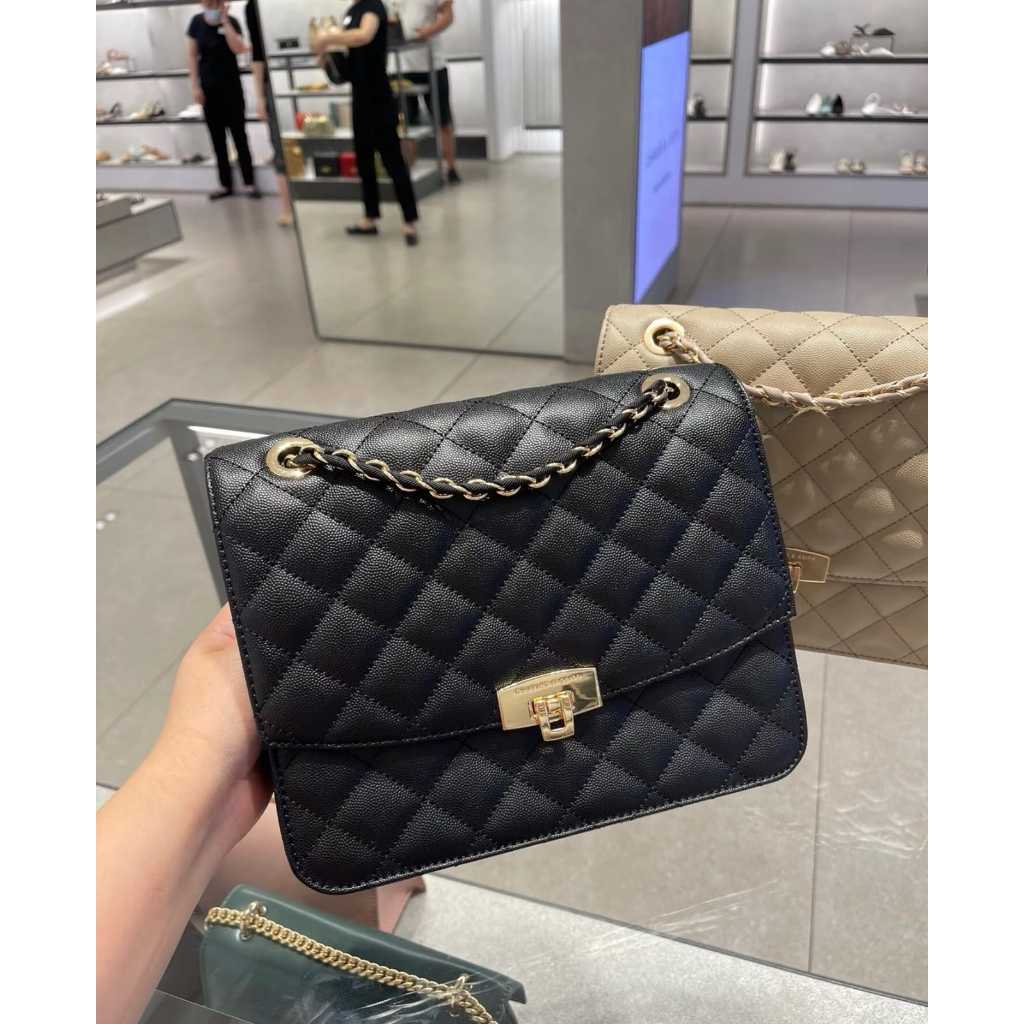 Tweed Chain Strap Bag Luxury Sling Bag 0510
