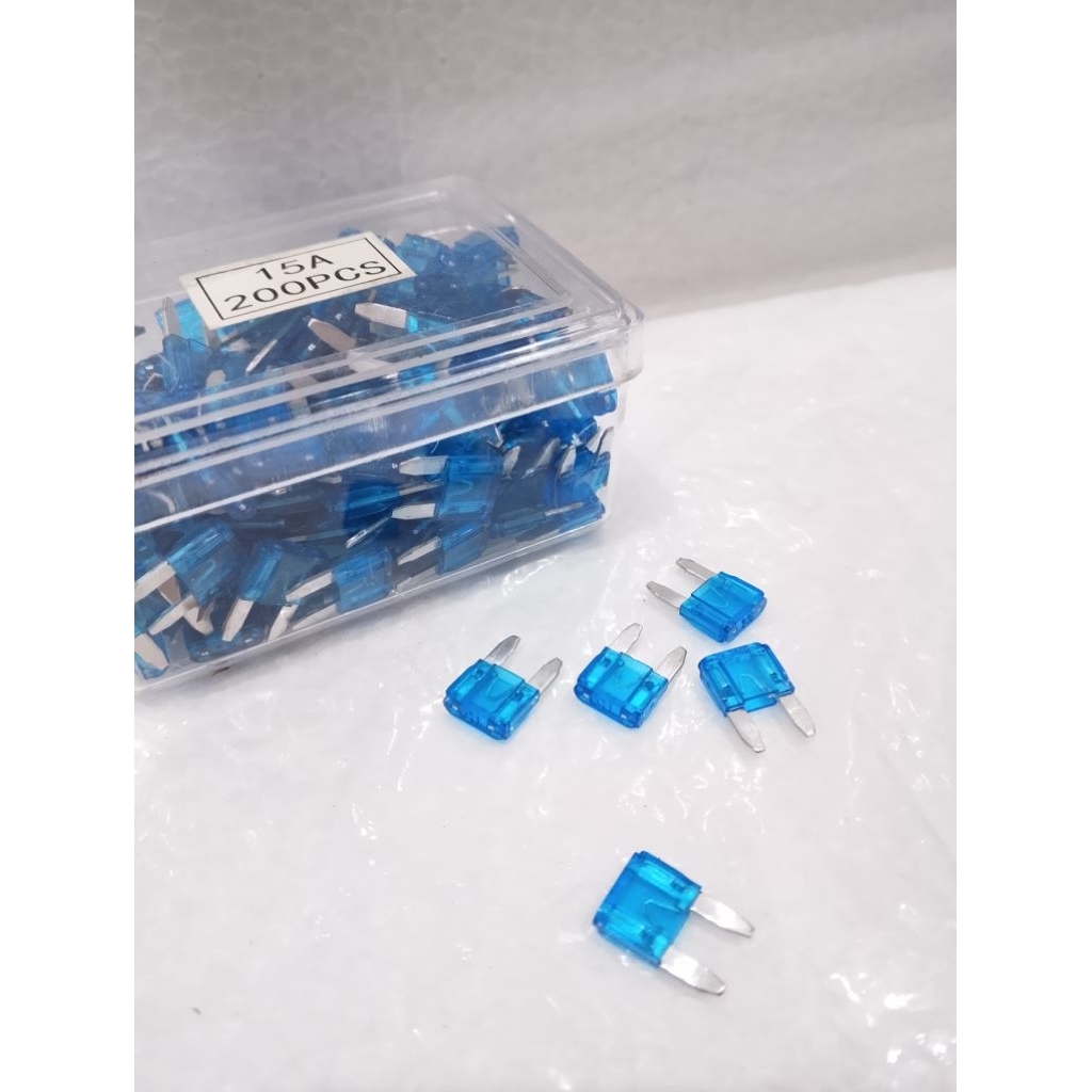 1 กล่อง 200 ชิ้น DX FUSE MINI 15A 15 CAMPERE