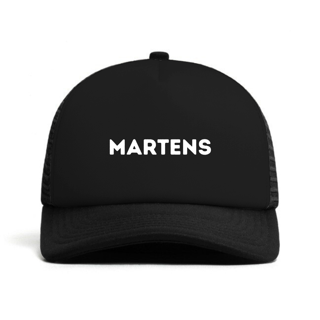 MARTENS - หมวก Trucker Martens ดั้งเดิม คุณภาพ Distro Mr.0001