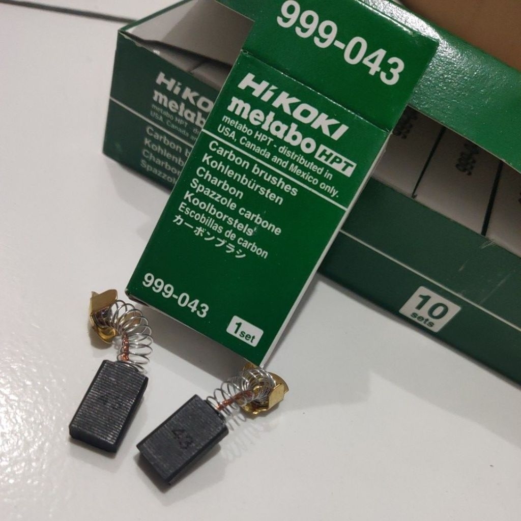 MESIN แปรงคาร์บอน HIKOKI 999-043 CB HITACHI 043 Areng / ถ่าน 999 043 เครื่อง Scul Hitachi Spool / ku