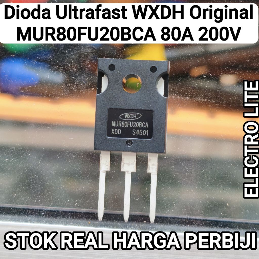 ULTRAFAST DIODE MUR80FU20BCA MUR80FU20 80A 200V ต้นฉบับ WXDH