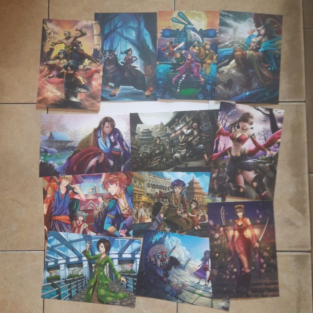 Asian Heritage Artworks Book + โปสเตอร์โดย Caravan Studio Original