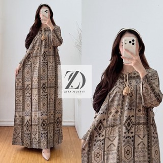 GAMIS ETNIC MOTIF SONGKET LD 120 PB 133 BAHAN RAYON PREMIUM BUSUI FRENDLY