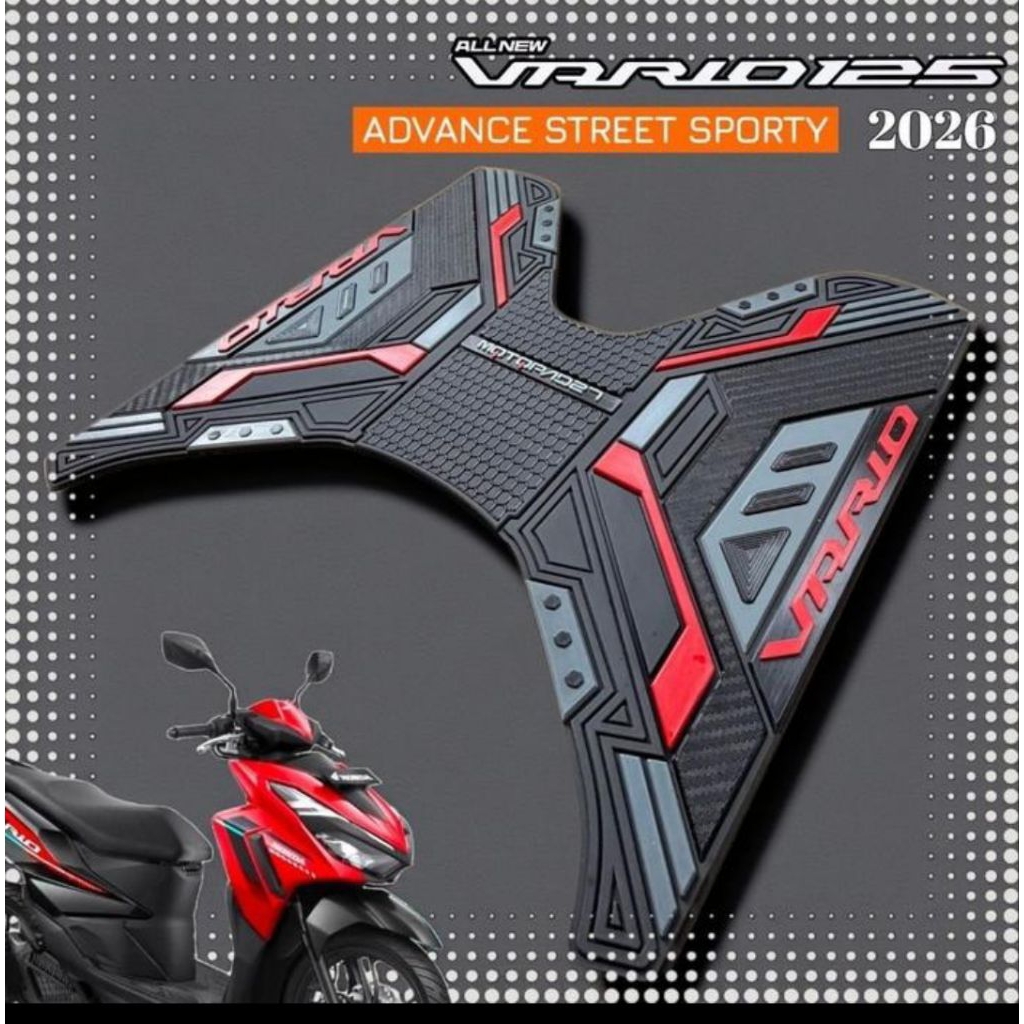Step Flor พรมใหม่ Vario 125 2026 Vario 125 2026 Street v2