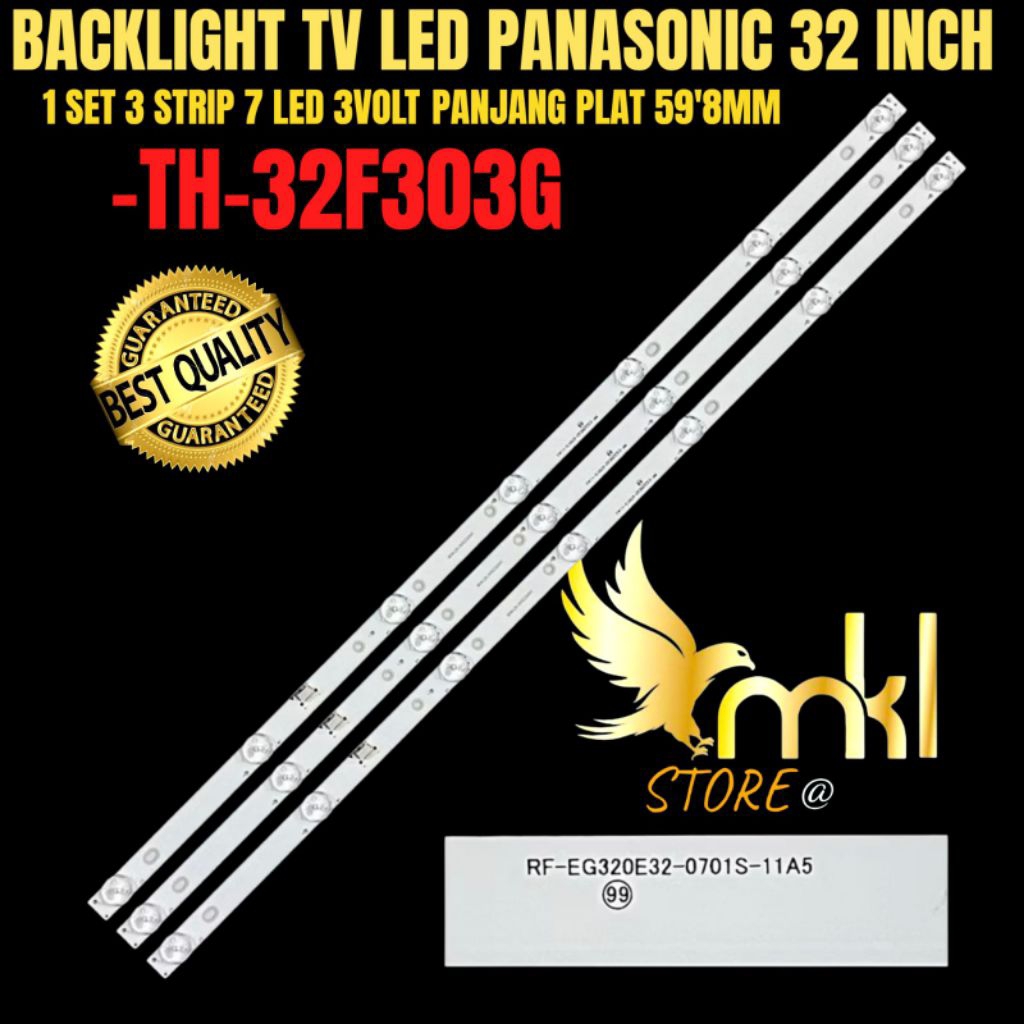 PANASONIC 32 นิ้ว LED TV BACKLIGHT 32F303G PANASONIC 32 นิ้ว LED TV BACKLIGHT