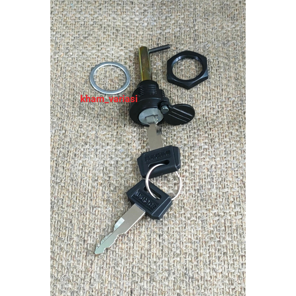 ราคาพิเศษ ล็อคกล่องท้ายหลังมาตรฐาน สําหรับ RX-King RX King RX.King RXK RXZ รถมอเตอร์ไซด์ / ล็อคท้ายห