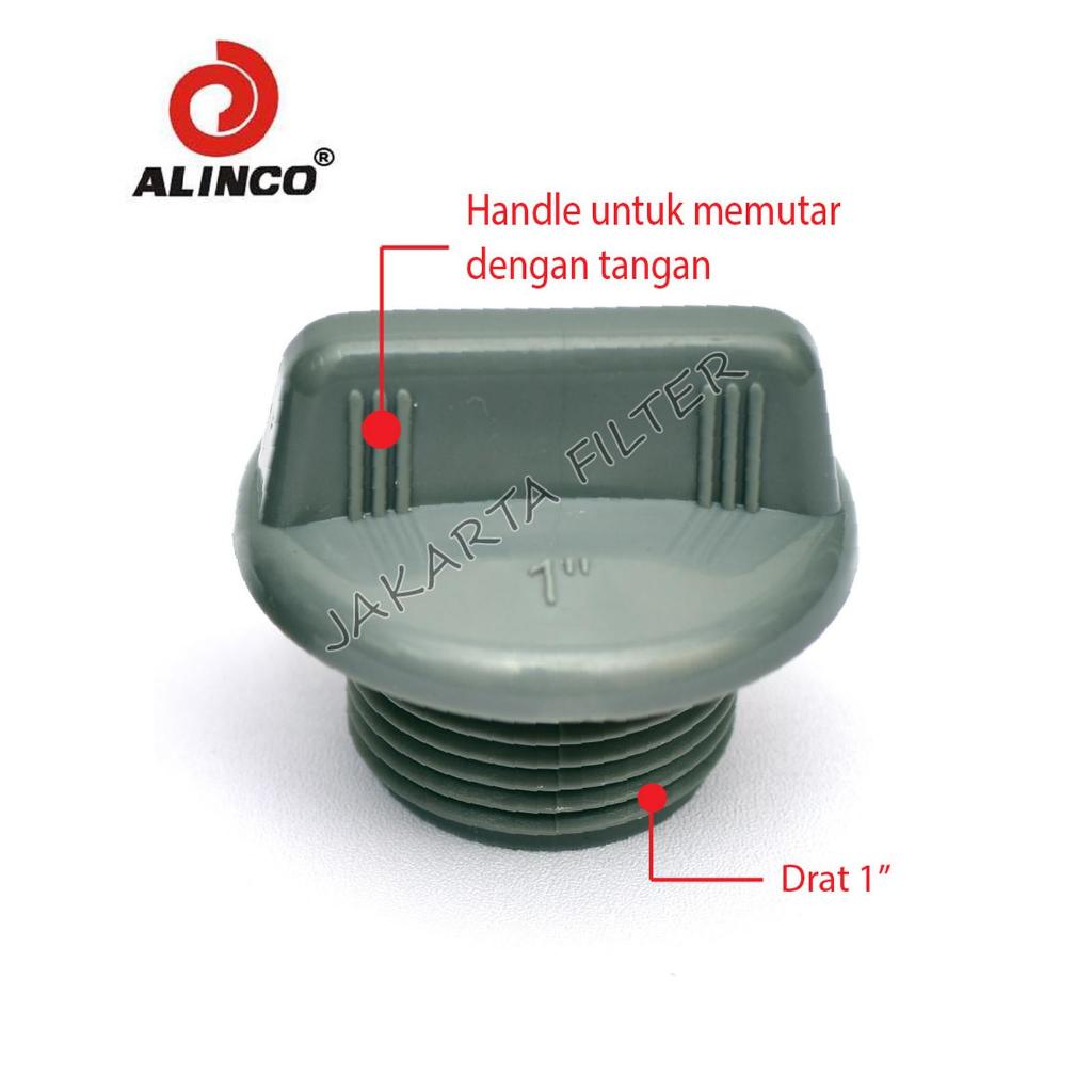 ALINCO [อลินโก] 1" ชายด้ายหมวกวัสดุพีวีซี