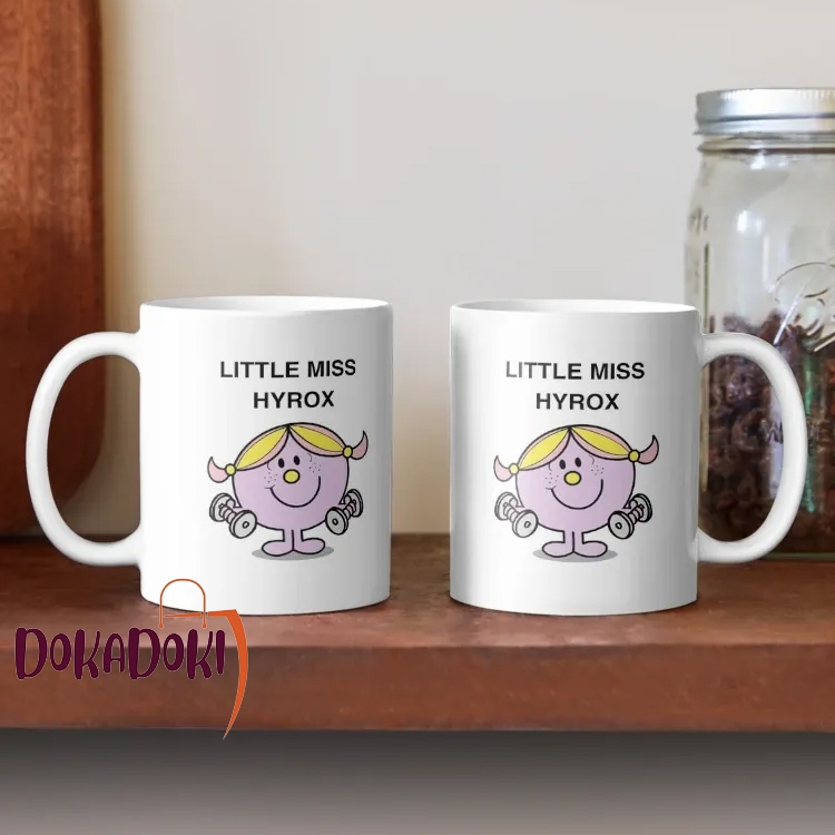 Little Miss Hyrox ของที่ระลึกของขวัญแก้วกาแฟเซรามิค hampers