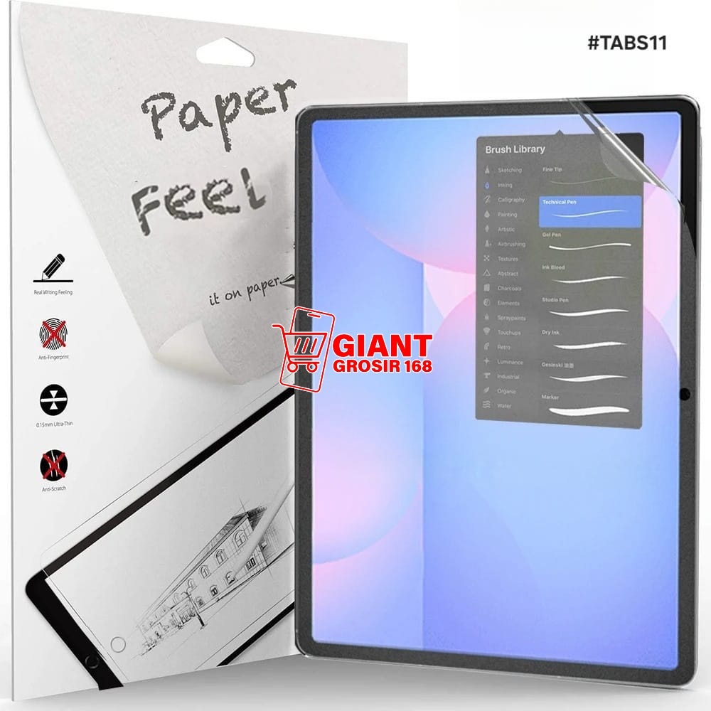 ฟิล์มกันรอยหน้าจอ Paperlike ป้องกันรอยขีดข่วนสําหรับ SAMSUNG TAB S11 / SAMSUNG TAB S11 PLUS / SAMSUN