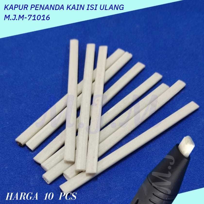 (10 ชิ้น) WHITE CHALK REFILL CLOTH MARKER MISO-71016