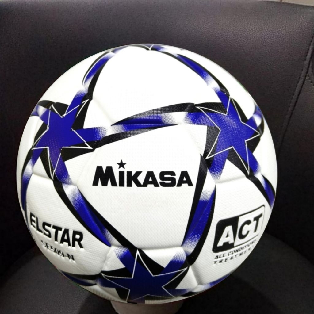 MIKASA Football Mikasa Elstar ผู้ใหญ่คุณภาพ Mikasa Football Size 5 ฟรีลูกฟุตบอล