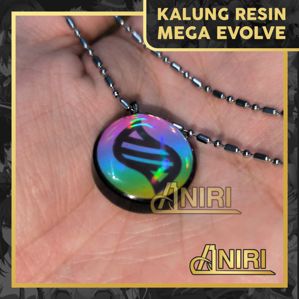 สร้อยคออนิเมะ Mega Evolution & Monster Pocket