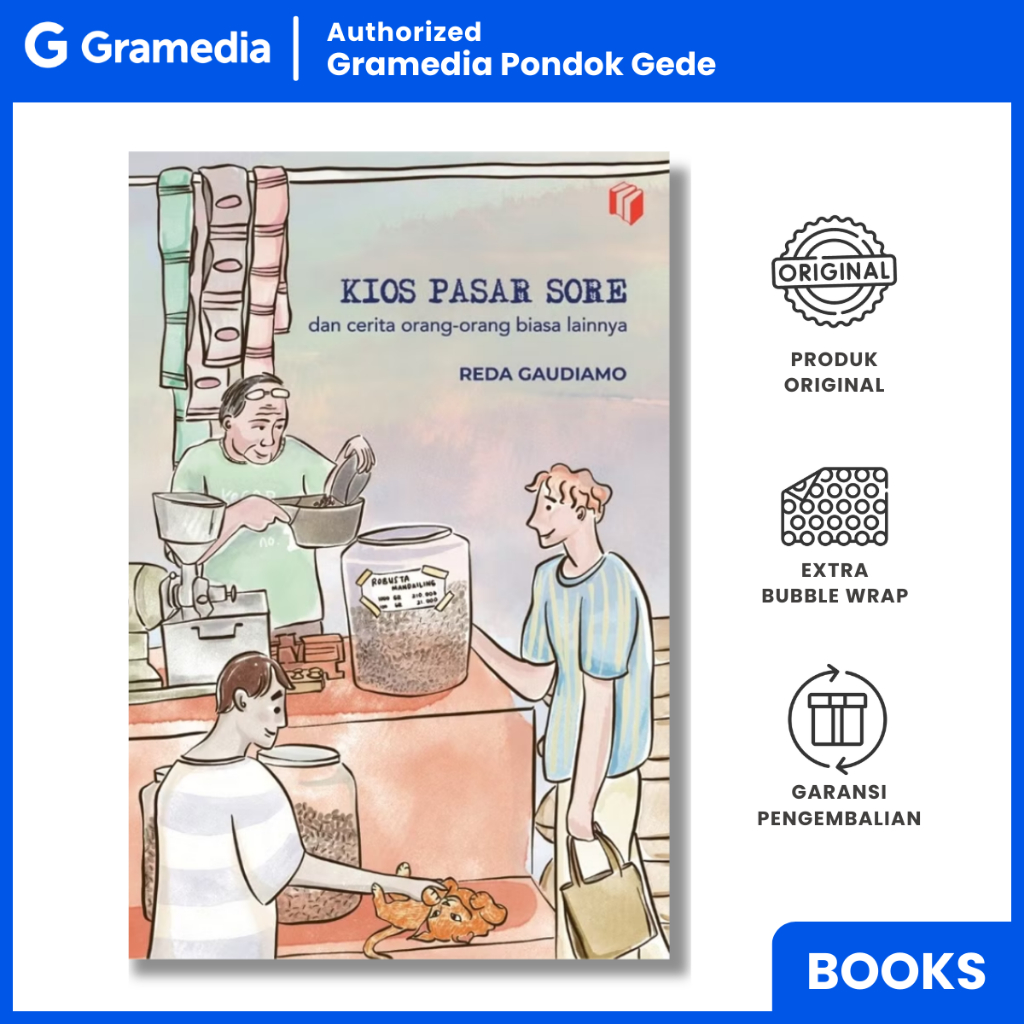 Gramedia Ponchod Gede - Afternoon Market Kiosk - Reda Gaudiamo