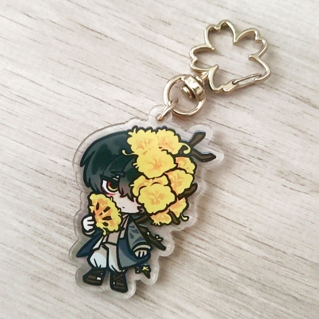 Spicebush Yi Sang Keychain Limbus Company Fanart โดย Tofuaru