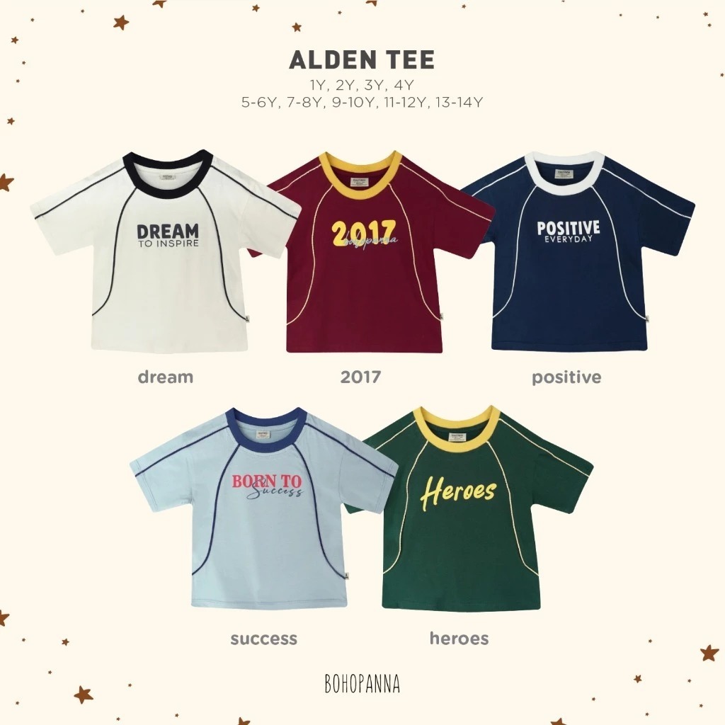 BOHOPNA - ALDEN TEE - KIDS TOP