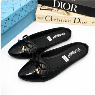 KHALIFA FLAT SENDAL SlingBack SHOES WANITA ORIGINAL FULL BUSAH SOL KARET LENTUR PREMIUM