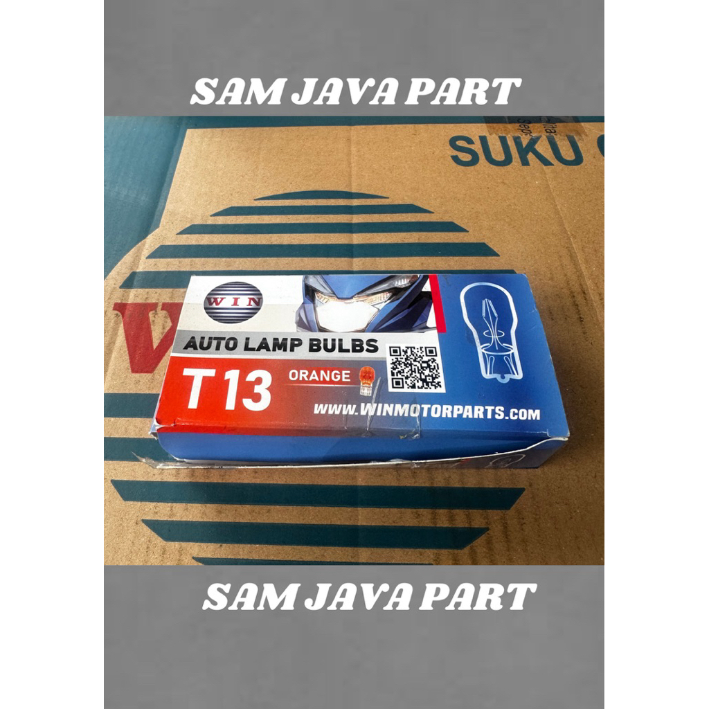 หลอดไฟไฟเลี้ยว Bolham T13 คุณภาพดี Win