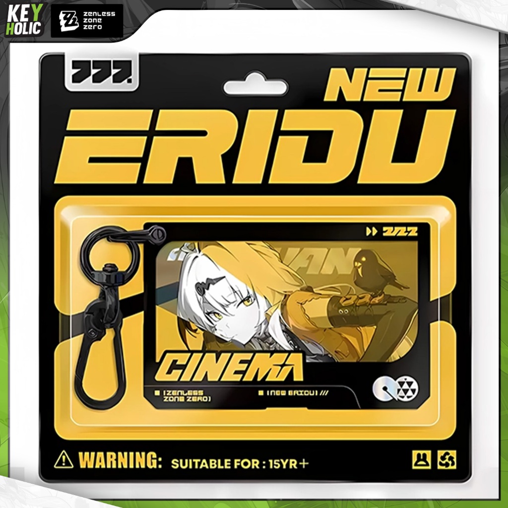 GANTUNGAN Yixuan Cinema Series พวงกุญแจอะคริลิคคู่ Zenless Zone Zero สินค้าอย่างเป็นทางการ