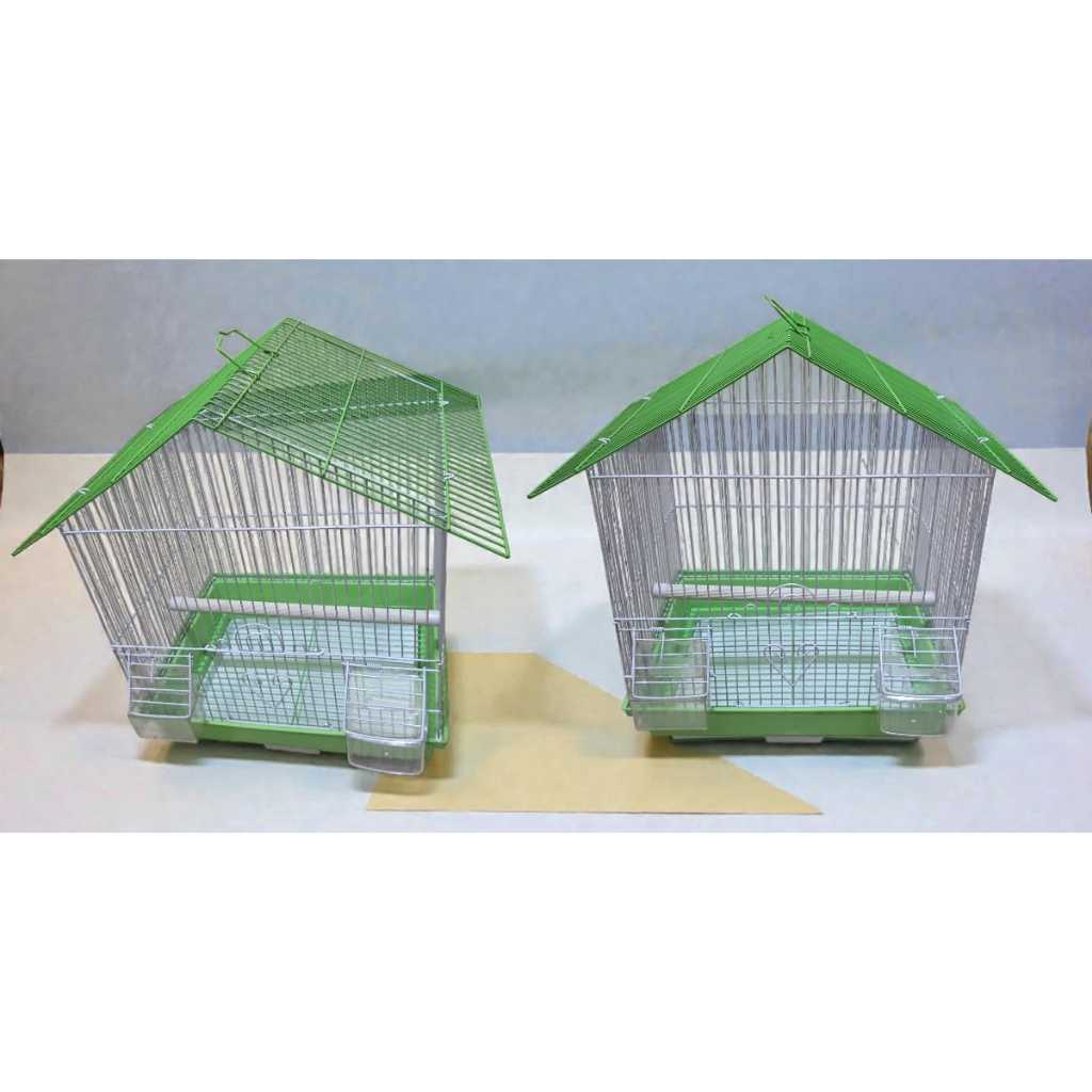 กรงกล่องเหล็ก House กรงเหล็ก Canary Lovebird Pleci Dayang Srindit Hamster CAGE ฯลฯ