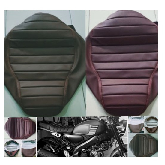 ผ้าคลุมเบาะ XSR รุ่น Japs วัสดุ MBtech/ผ้าคลุมเบาะมอเตอร์ไซค์ Yamaha Xsr155 วัสดุ MB tech เส้นด้านข้