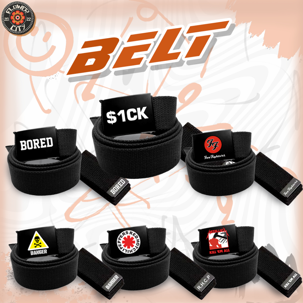 Premium Belt - Belt & Belt - รุ่น Clip-on - Flower.City