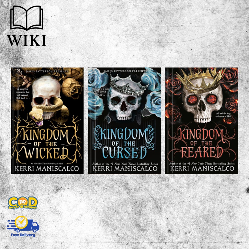 อาณาจักรแห่งชั่วร้าย | อาณาจักรคําสาป | Kingdom of the Feared by Kerri Maniscalco (อังกฤษ)