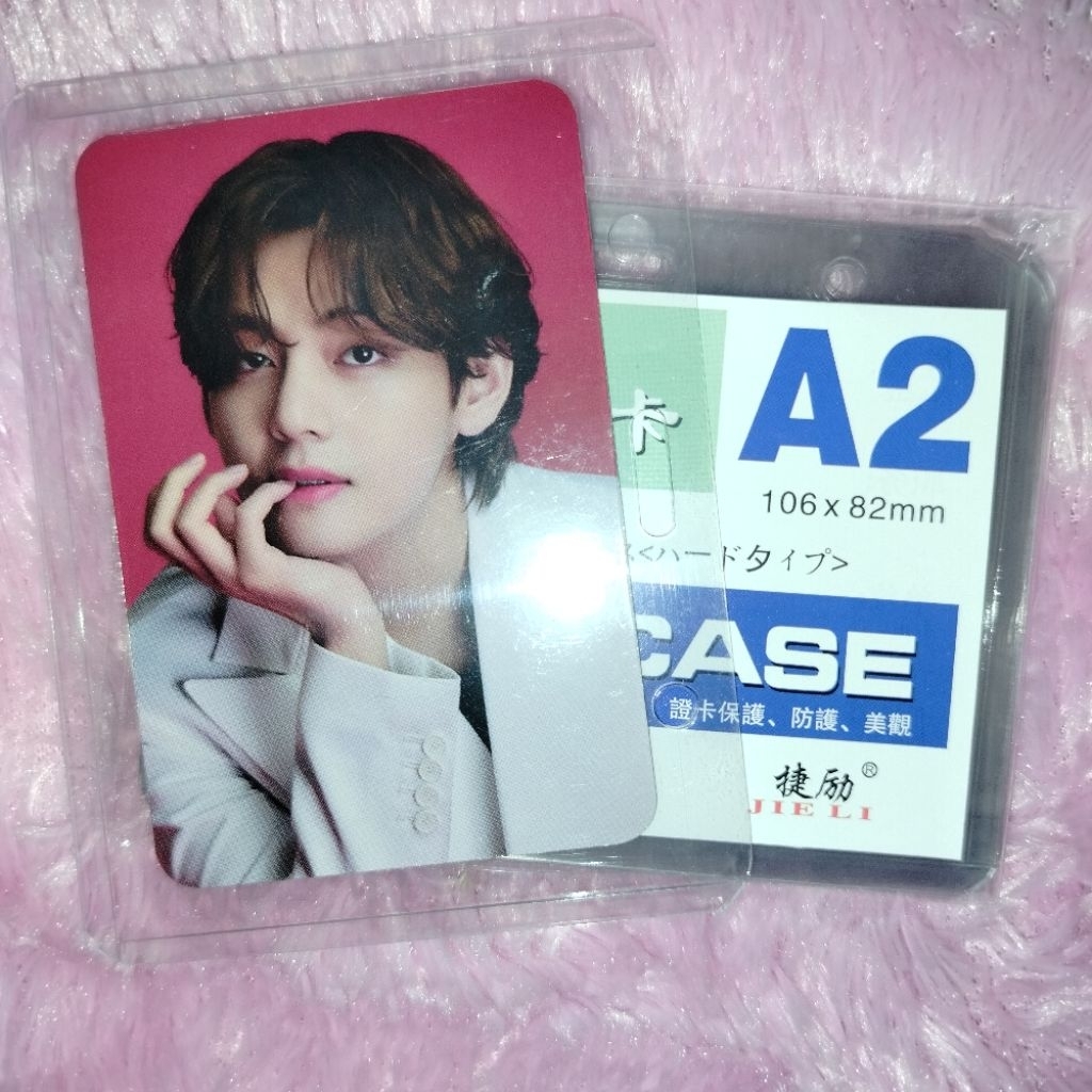 [ CONTENTTS 6 ] TOPLOADER PHOTOCARD CARD CASE A2 UK 106 x 82 MM