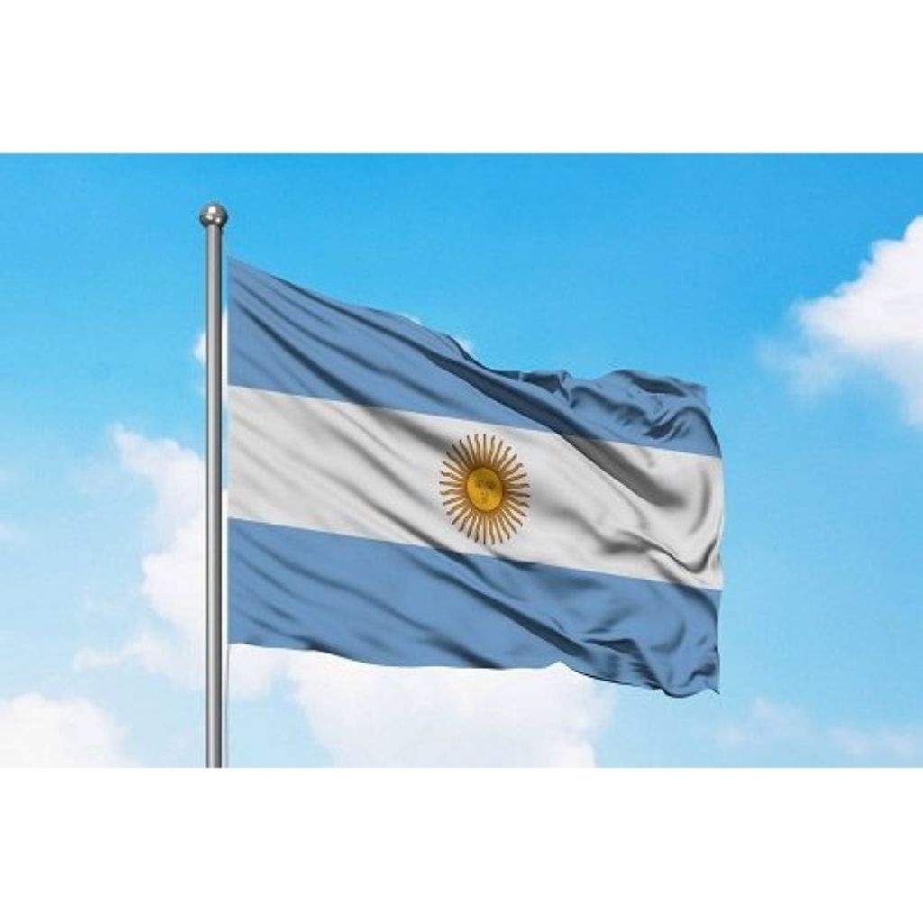 ARGENTINA COUNTRY FLAG ARGENTRY FOOTBALL FLAG
