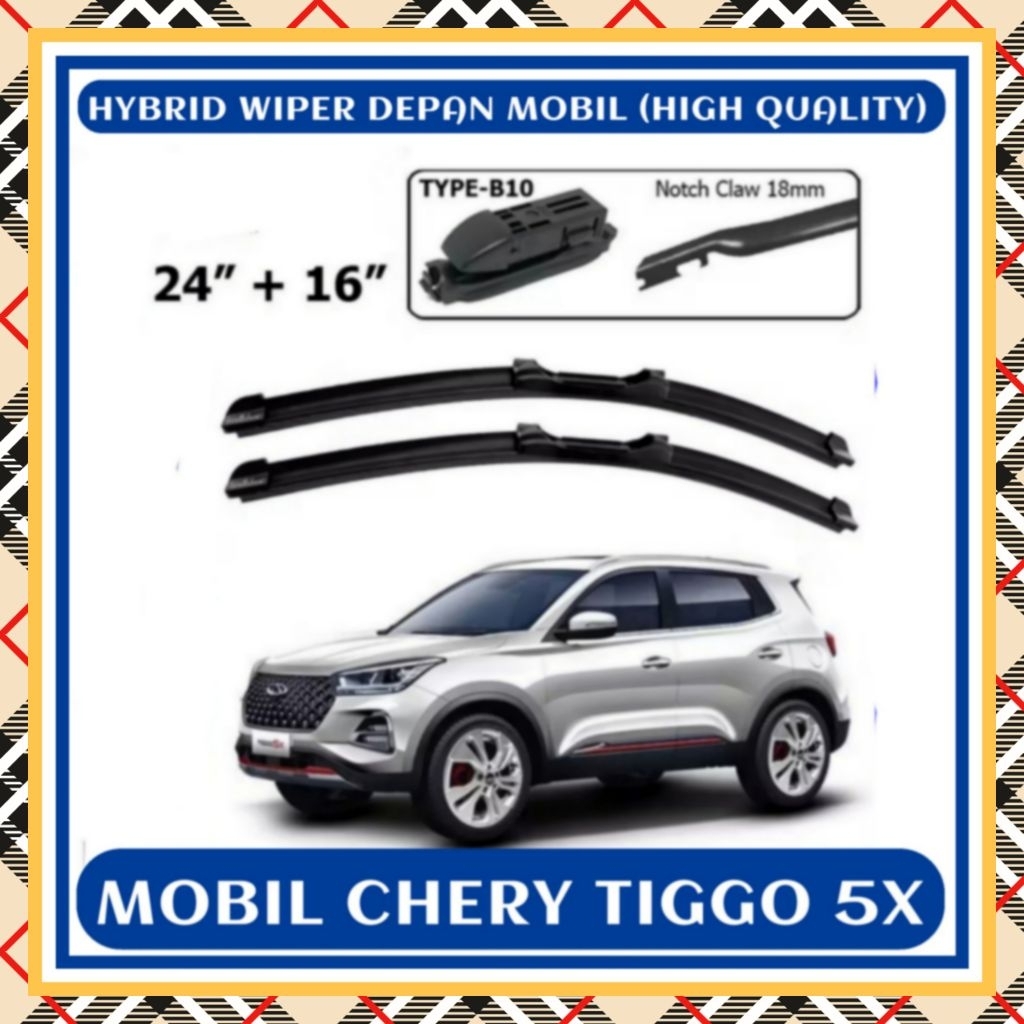 CHERY TIGGO 5X HYBRID FRONT WIPER (คุณภาพสูง)