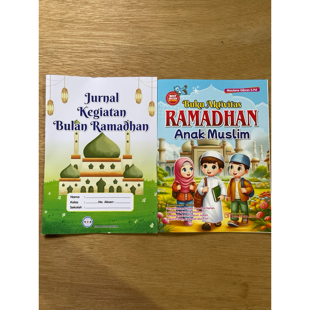 RAMADHAN MONTH ACTIVITY JOURNAL - RAMADHAN ACTIVITY BOOK สําหรับมุสลิม