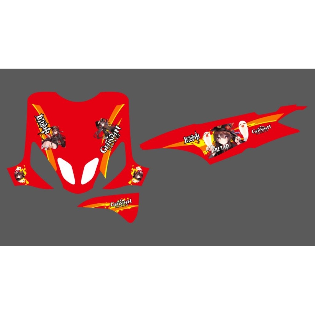 แถบลู่วิ่งสําหรับ MIO SPORTY/SMILE ANIME MOTIF VARIANTS