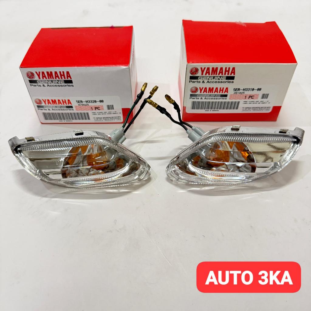 ด้านหน้าซ้าย RIGHT TURN SIGNAL LIGHTS YAMAHA F1ZR, VEGA R, ORIGINAL 5ER-H3310-00 5ER-H332-00