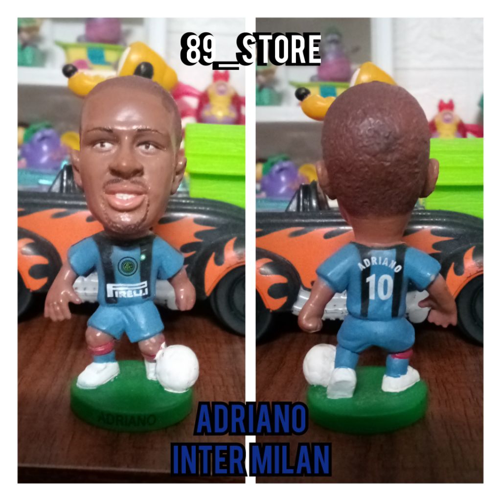 Adriano Inter Milan Soccer Forward Sport Figure