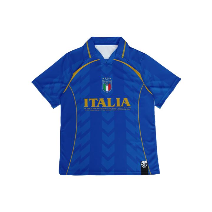 ReFive Jersey - Vintage Retro Casual/streetwear ITALY Unisex ผู้ชายและผู้หญิงแขนสั้น Premium Jersey