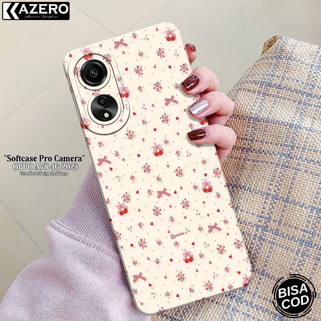 HP OPPO A78 4G เคสโทรศัพท์แฟชั่นล่าสุดกรณีความงาม OPPO A78 4G ซิลิโคน Pro กล้อง Softcase OPPO A78 4G