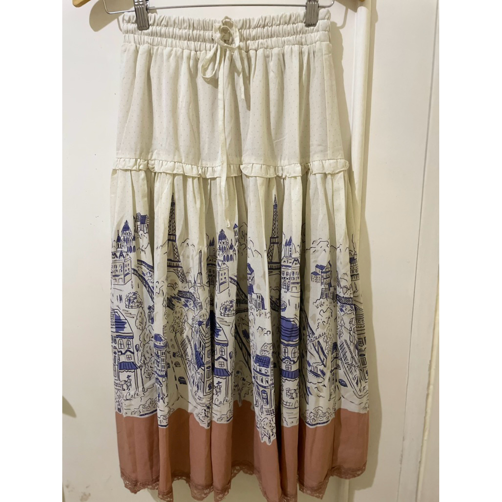 กระโปรงวินเทจ Preloved โดย Axes Femme