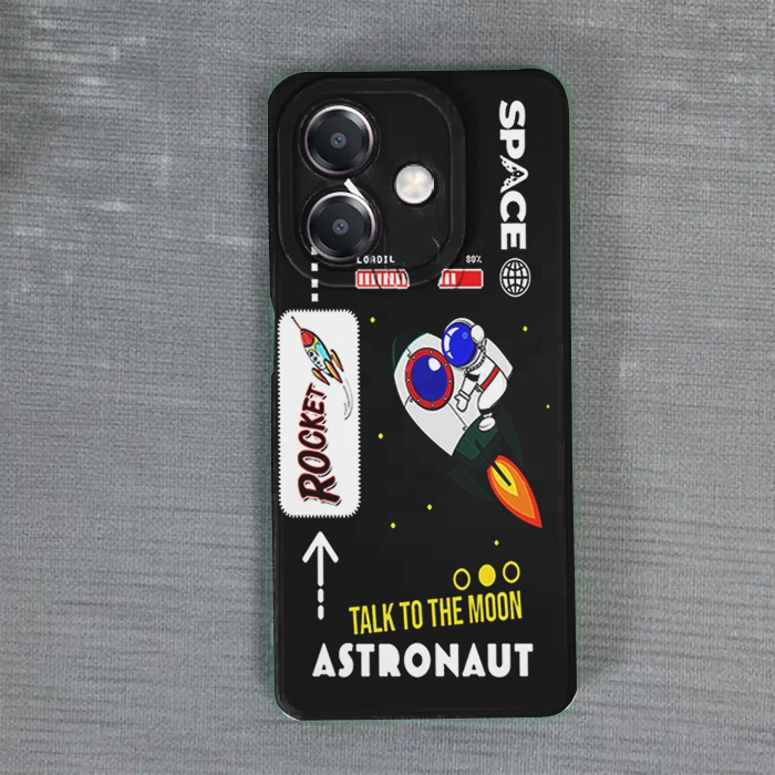 HP BNR 09 - ASTRONAUTS MOTIF CELLPHONE CASE สําหรับ OPPO A5I A5X A3X ใหม่ล่าสุด 2026 SILICON เคสโทรศ