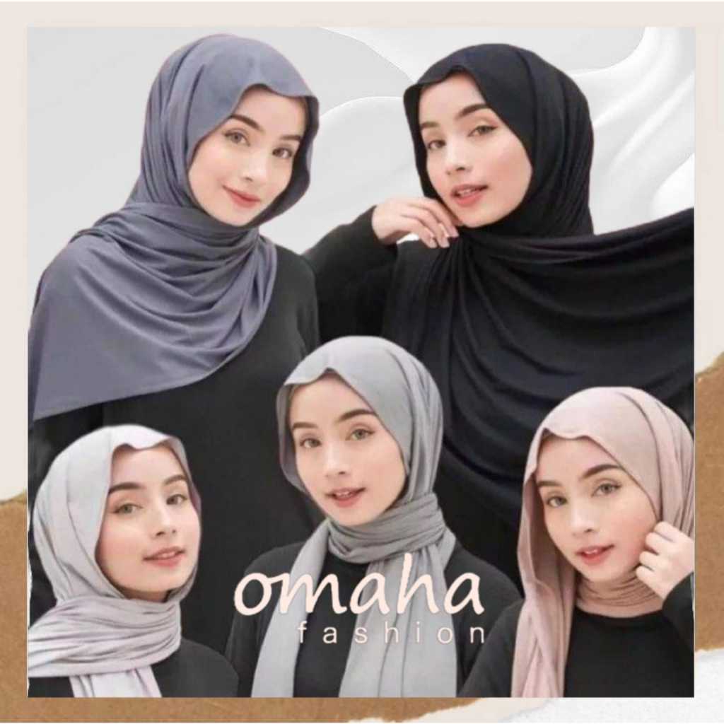 Pashmina Jarsey Premium Ranaya Hijab Flowy Mleyot Hijab (Cool Tech)