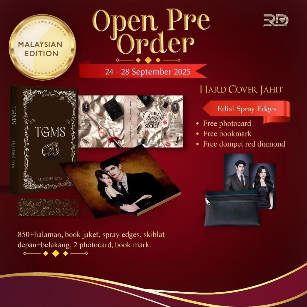 การแต่งงานที่ยิ่งใหญ่ที่สุดโดย Queenz Isya Novel (รุ่น Malay)