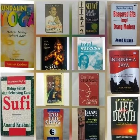 หนังสือโดย Anand Kristhna Kundalili Yoga Sufi ETC Gramedia