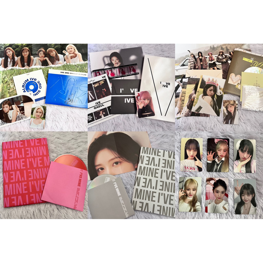 IVE - ALBUM ONLY & FULLSET AFTER LIKE, Ive, Ive MINE, FOURHY