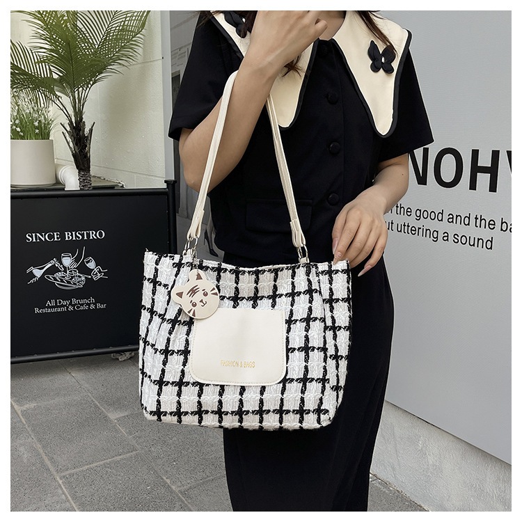 นําเข้า TOTEBAG กระเป๋าสะพายผู้หญิง VB4065 FASHION BAG SHOPPING BAG TEACHER BAG COLLEGE BAG MODERN O