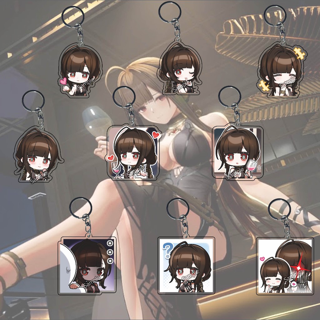 GANTUNGAN พวงกุญแจ Girls Frontline 2 Exilium Loreley part 01 - พวงกุญแจ - พวงกุญแจ - อะนิเมะ